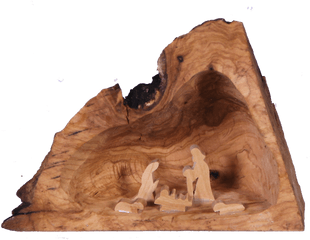 Cave Grotto Tree Root Nativity - Outcrop Png