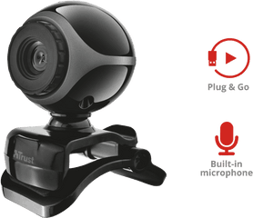 Trustcom - Media Search 17003 Trust Lens Webcam Driver Png