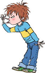 Horrid Henry Sticking Out Tongue - Moody Margaret And Horrid Henry Png