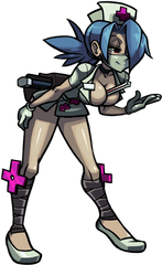 Waist 62 Cm Hips 102 - Valentine Skullgirls Png