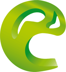 Circle Logo C Letter Abstract Png Image - Abstract Green C Verde Png