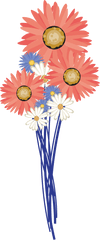 Free Bunch Of Flower Png With - Lovely