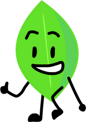 Leafy - Bfb Characters Leafy Png