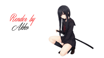 Cute Girl Anime Render Download Free Image - Free PNG