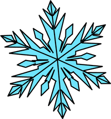 Download Hd Elsa Snowflake Template - Disney Frozen Snow Flakes Clip Art Png