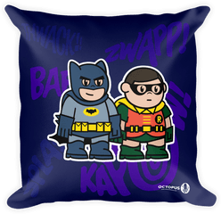 Batman N Robin Pillow - Throw Pillow Png