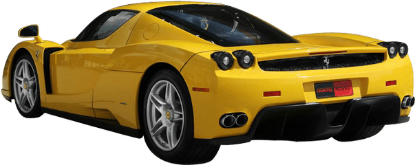 Ferrari Png Clipart Web Icons - Yellow Ferrari Png