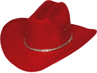 Cowboy Hat Png - Red Cowboy Hat Png