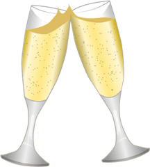 Champagne Background Transparent Png - Transparent Background Champagne Clipart Png