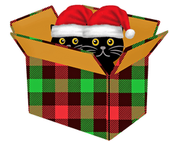 Images Christmas Cat Free PNG HQ