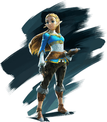 Princess Zelda Breath Of - Legend Of Zelda Breath Of The Wild Zelda Png