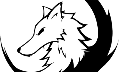 Alpha Wolf Logo Clipart - Wolf Logo No Background Png