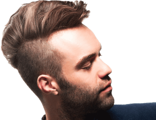 Mens Hair Cut - Mens Hair Cutting Style Png