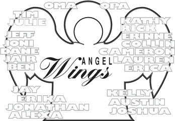 Angel Wings Names Logo Download - Dot Png