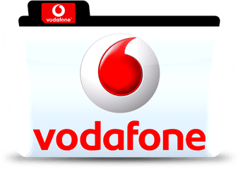 Vodafone Folder File Free Icon Of - Vodafone Icon Download Png