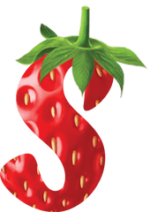 Library Of Strawberry Bite Logo Image Stock Png Files - Strawberry Logo