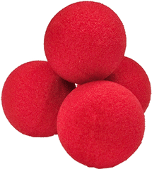 Red Clown Nose Png Picture - 4 Balls