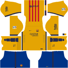 Barcelona Uniforme Png 7 Image - Kits De Barcelona 2016