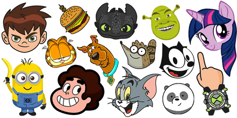 Cartoons - Custom Cursor Browser Extension Cartoons Cartoons Png