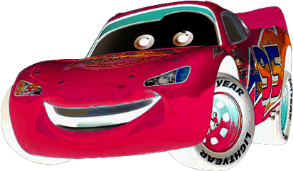 A Very Weird Lightning Mcqueen - Lightning Mcqueen Ms Paint Png