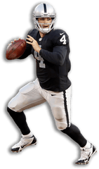 Marshawn Lynch Png - Derek Carr Transparent