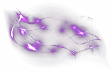 Decorative Magic Purple Light Beam Icon - Free PNG