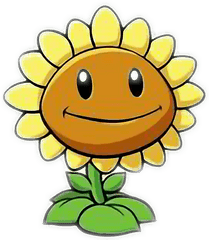 Plants Vs Zombies - Plants Vs Zombies 2 Sunflower Png