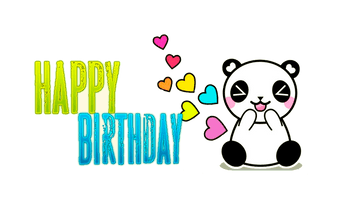 Cute Birthday Teddy PNG Image High Quality