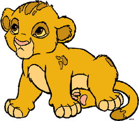 Download Baby Lion King Dromgap Top Png Images Clipart - Disney Animals Coloring Pages