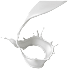Circle Milk Splash Png Clipart - Milk Splash Png