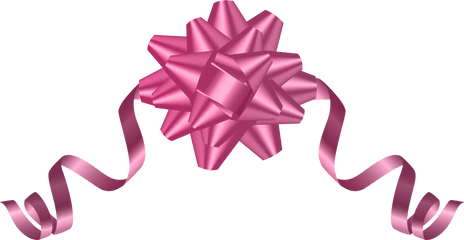 Gold Bow Png Clipart - Full Size Clipart 301544 Pinclipart Gold And Pink Ribbon Bow