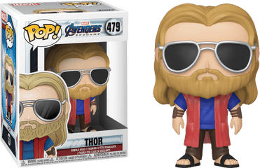 Funko Vinyl Bundle - Avengers Endgame Thor Funko Pop Png