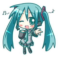 Transparent Background Png Mart - Hatsune Miku Chibi Drawing