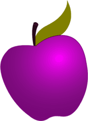 Download Hd Dots Clipart Transparent Apple - Purple Apple Purple Apple Clipart Png