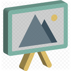 Chalkboard Icon - Horizontal Png