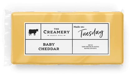 Baby Cheddar Cheese - Horizontal Png