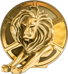 Cannian Lions - Cannes Gold Lion Png