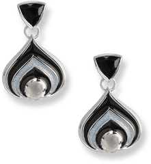 Nicole Barr Designs Sterling Silver Teardrop Stud Earrings - Earrings Png