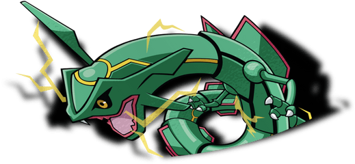 Rayquaza Peeker Sticker - Illustration Png