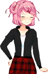 Download Natsuki Ddlc Casual Sprites - Natsuki Ddlc Casual Sprites Png