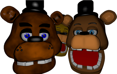 The Many Heads Of Freddy Fazbear - Imgur For Adult Png