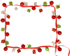 Christmas Border Png 5 Image - Christmas Film Anagrams