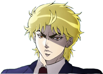 Jojo Diobrando Lebizzareavventuredijojo - Dio Brando Face Png