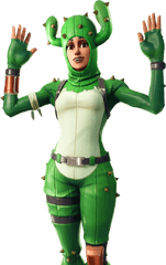 Prickly Patroller Skin Outfit Pngs - Fortnite Prickly Patroller Png