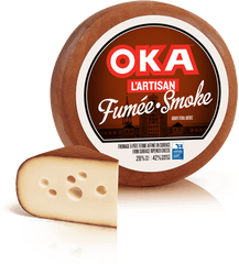 Oka Lu0027artisan Smoke Cheese U2013 A Flavor Lightly Smoked - GruyÃ¨re Cheese Png