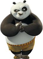 Giant Shifu Carnivoran Panda Snout Master Po - Free PNG