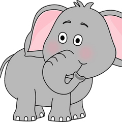 Elephant Clipart Free Transparent - Clip Art Elephant Png