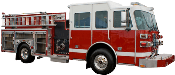 Fire Truck Png Transparent Images - Ladder Truck Vs Pumper Truck