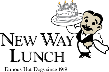 New Way Lunch 100 Cake Logo - Cartoon Png