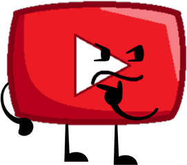 Png Youtube Play Button Transparent U0026 Clipart Free - Object Show Characters